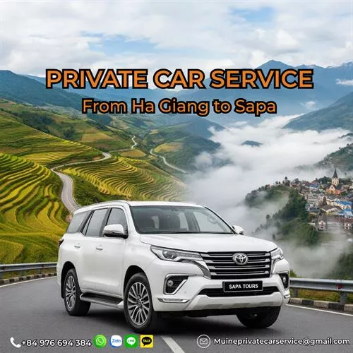 Ha Giang to Sapa Private Car